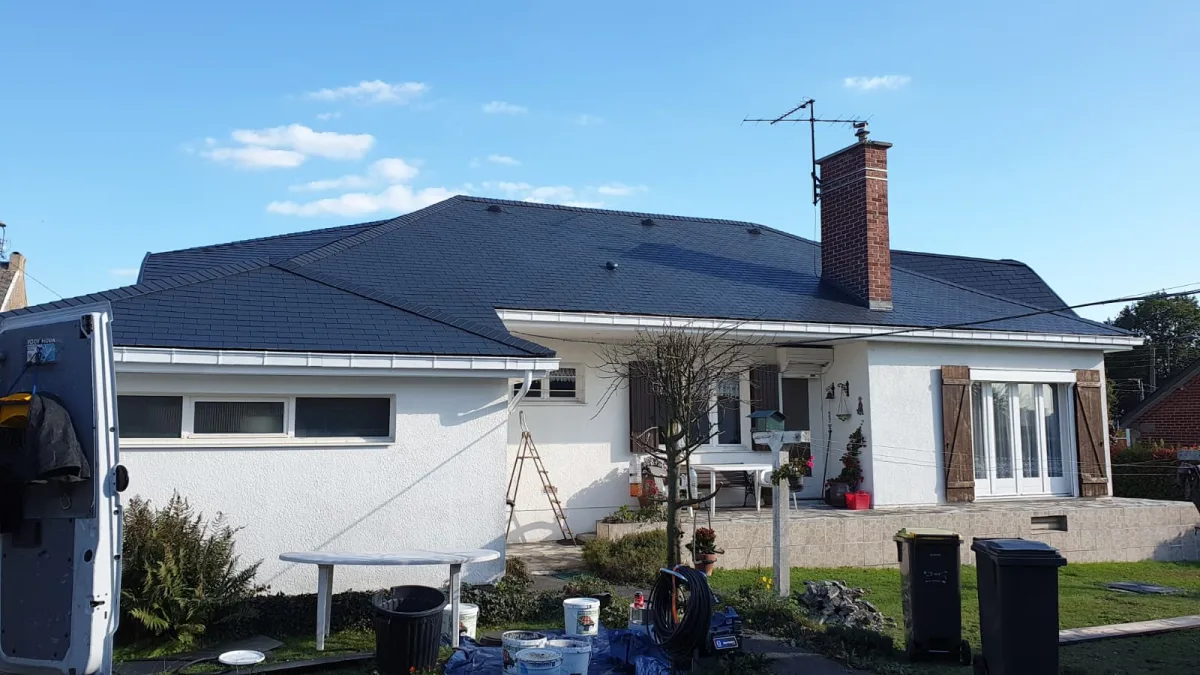 Réfection complète de toiture sur pavillon rénové — ZD Habitat Sur